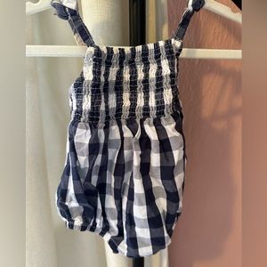 Little Lottie Gingham onesie